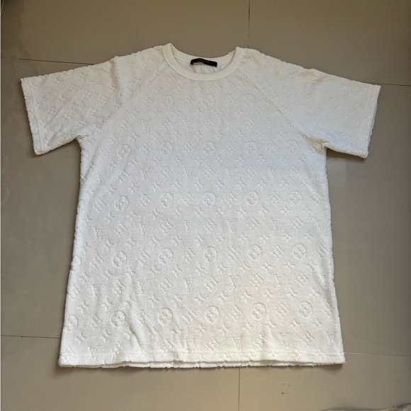 LV Monogram Toweling T-Shirt Size M - Picture 2 of 6